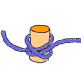 Clove hitch - loop method